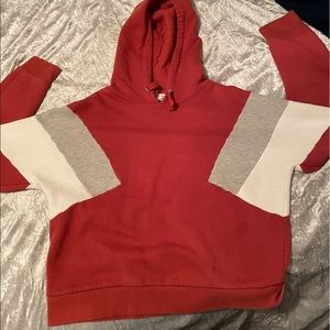 Crop workout hoodie